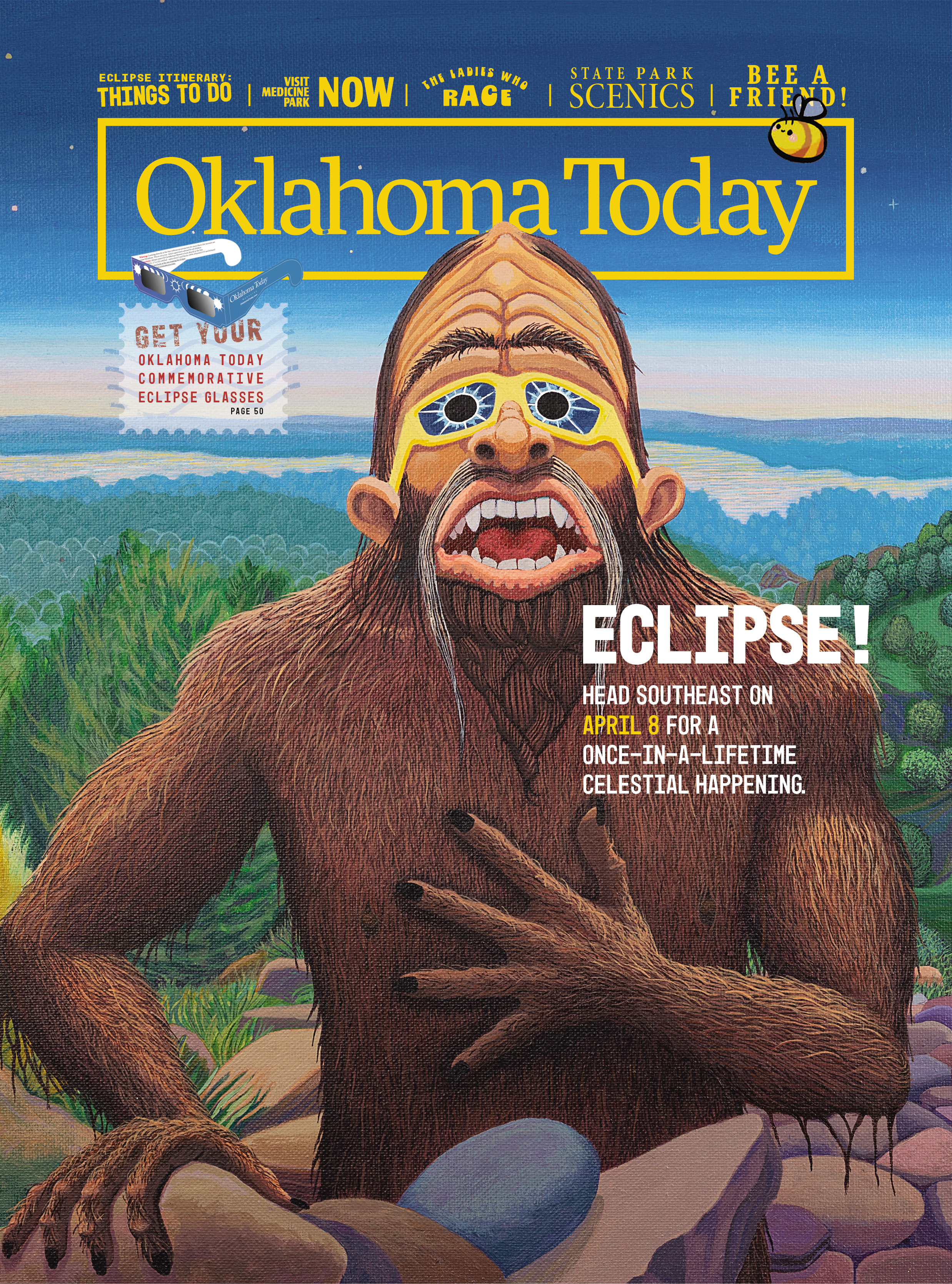 Oklahoma Today - "Eclipse!” March/April 2024