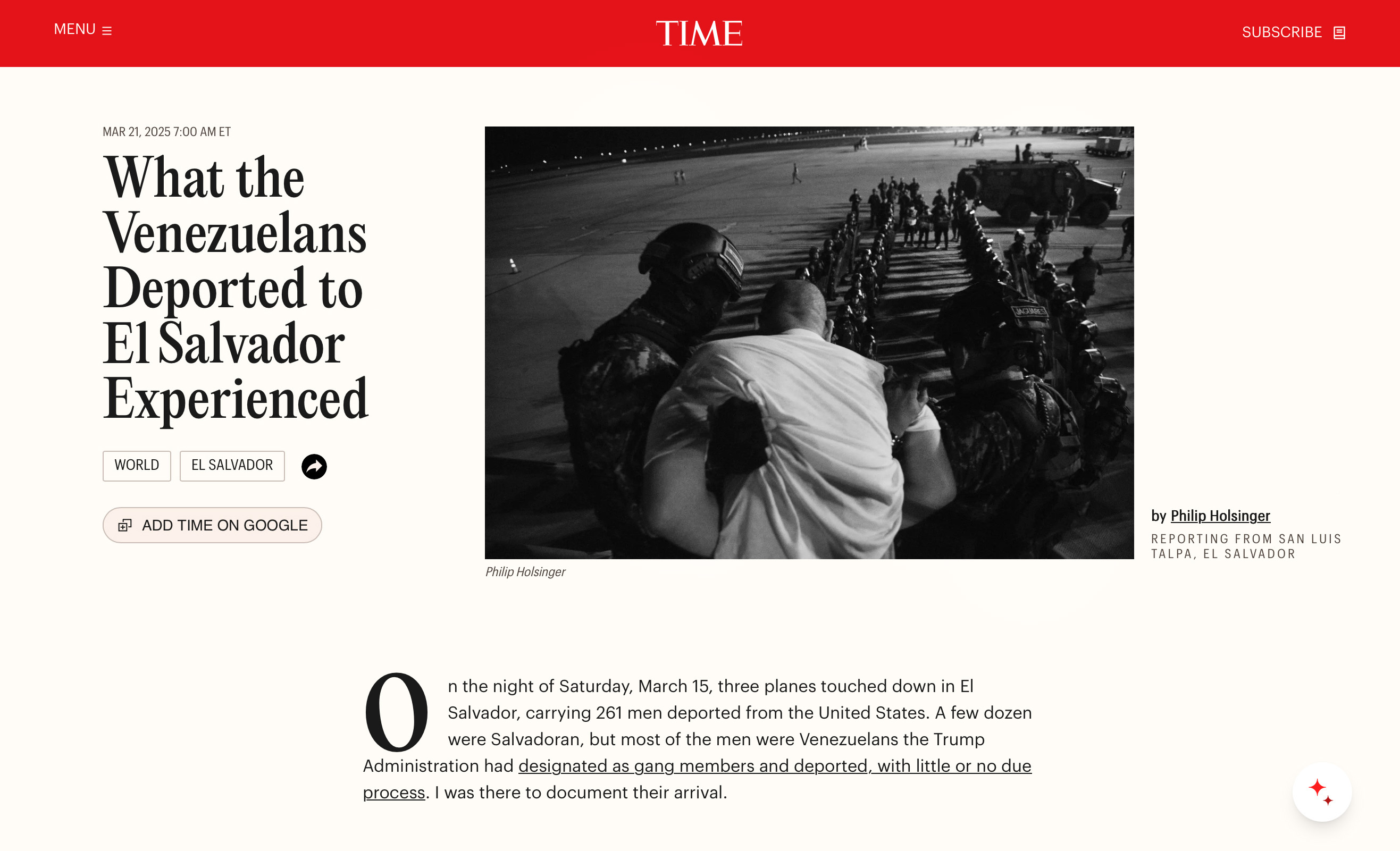 TIME-Best News and Documentary Photography