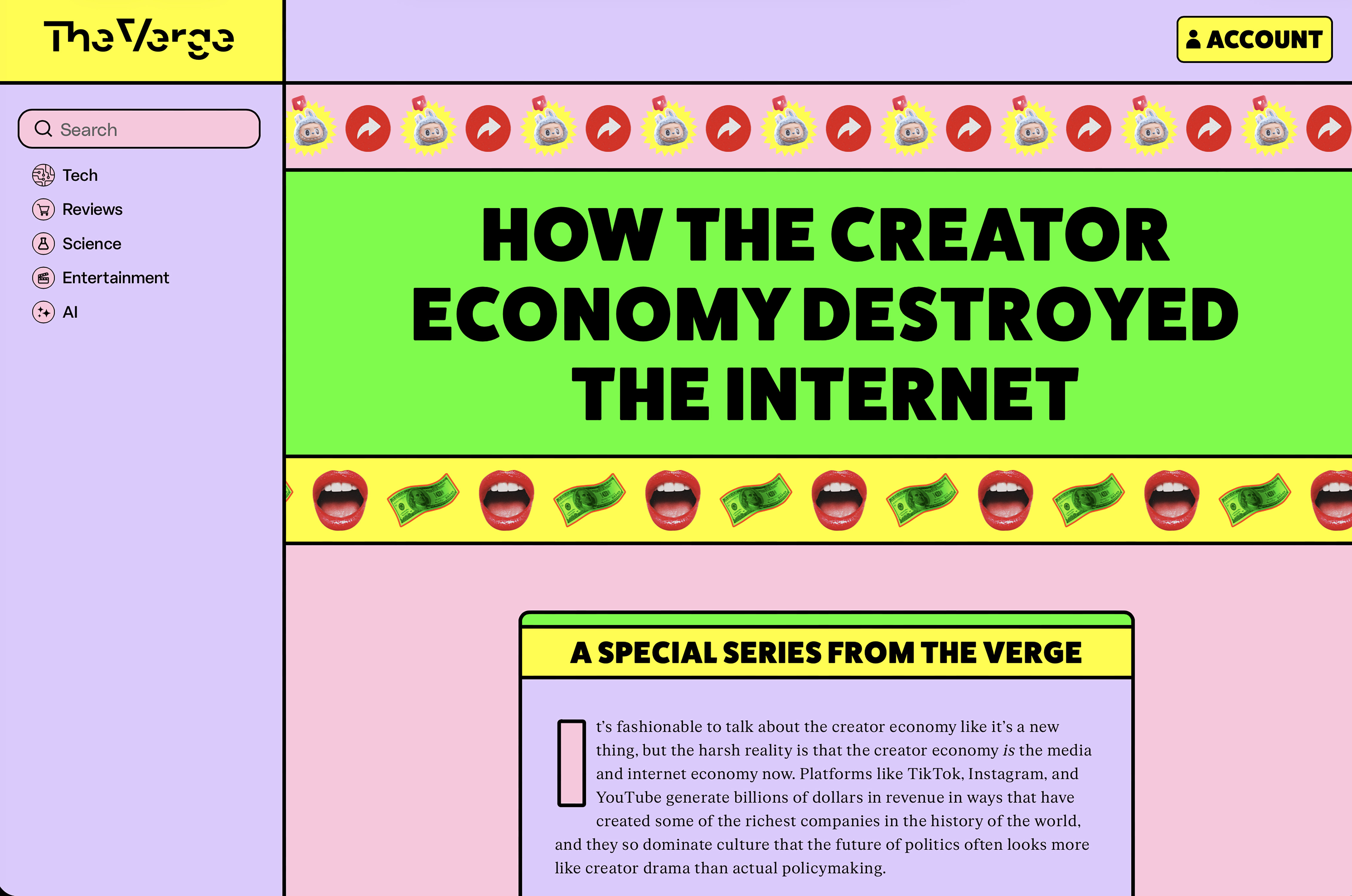 The Verge-Best Entertainment and Celebrity Design