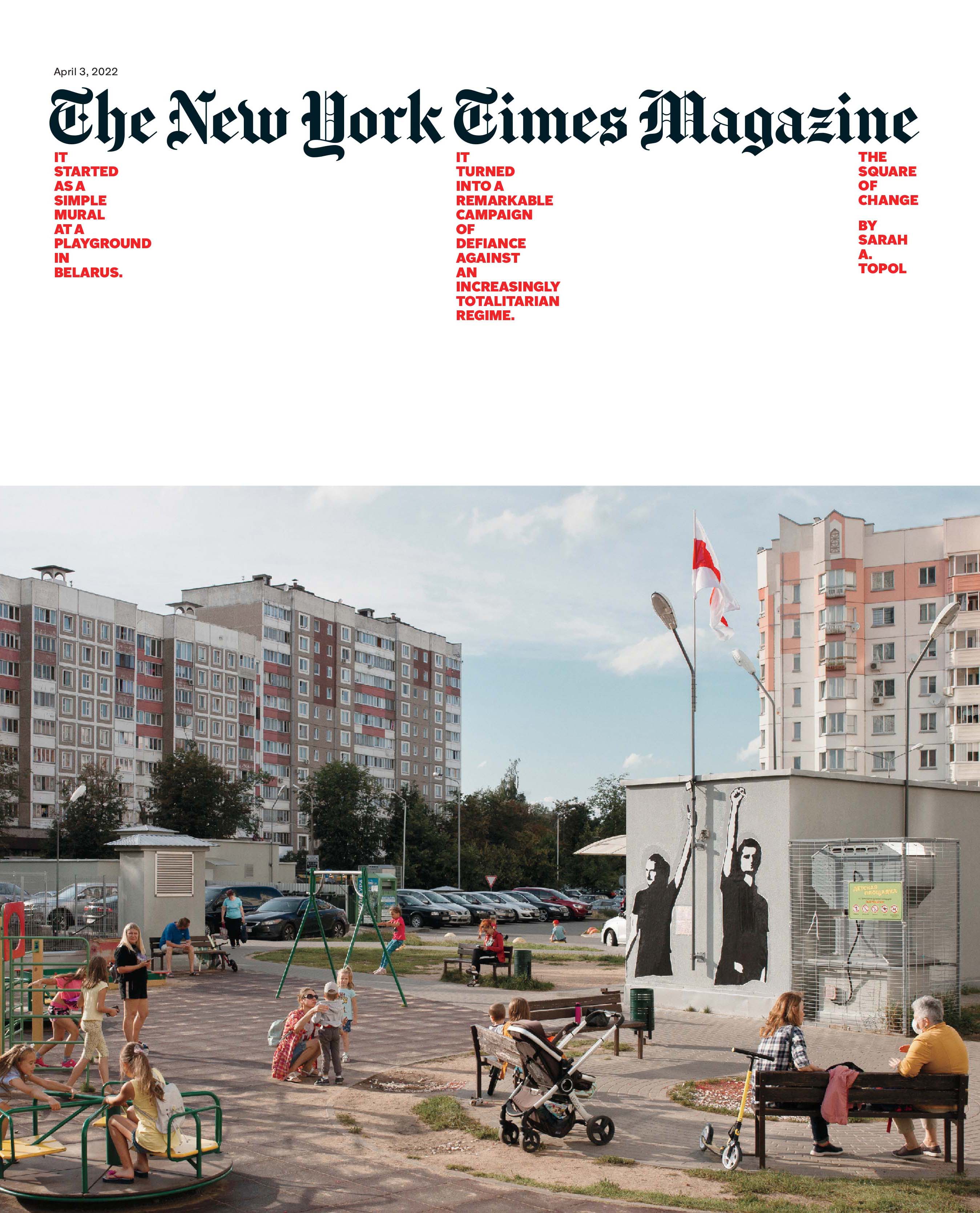 The New York Times Magazine - Feature Writing