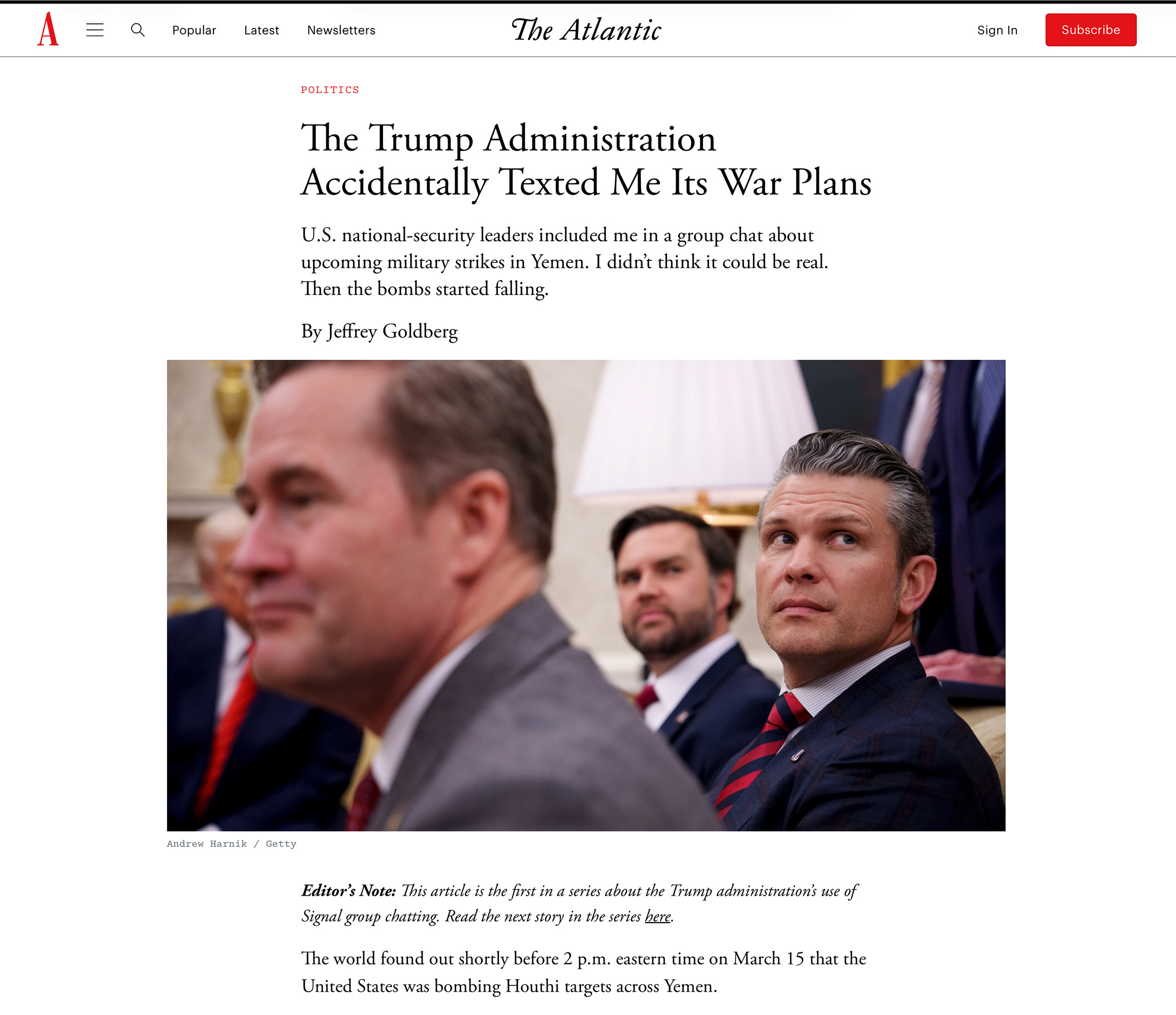 The Atlantic-Public Interest