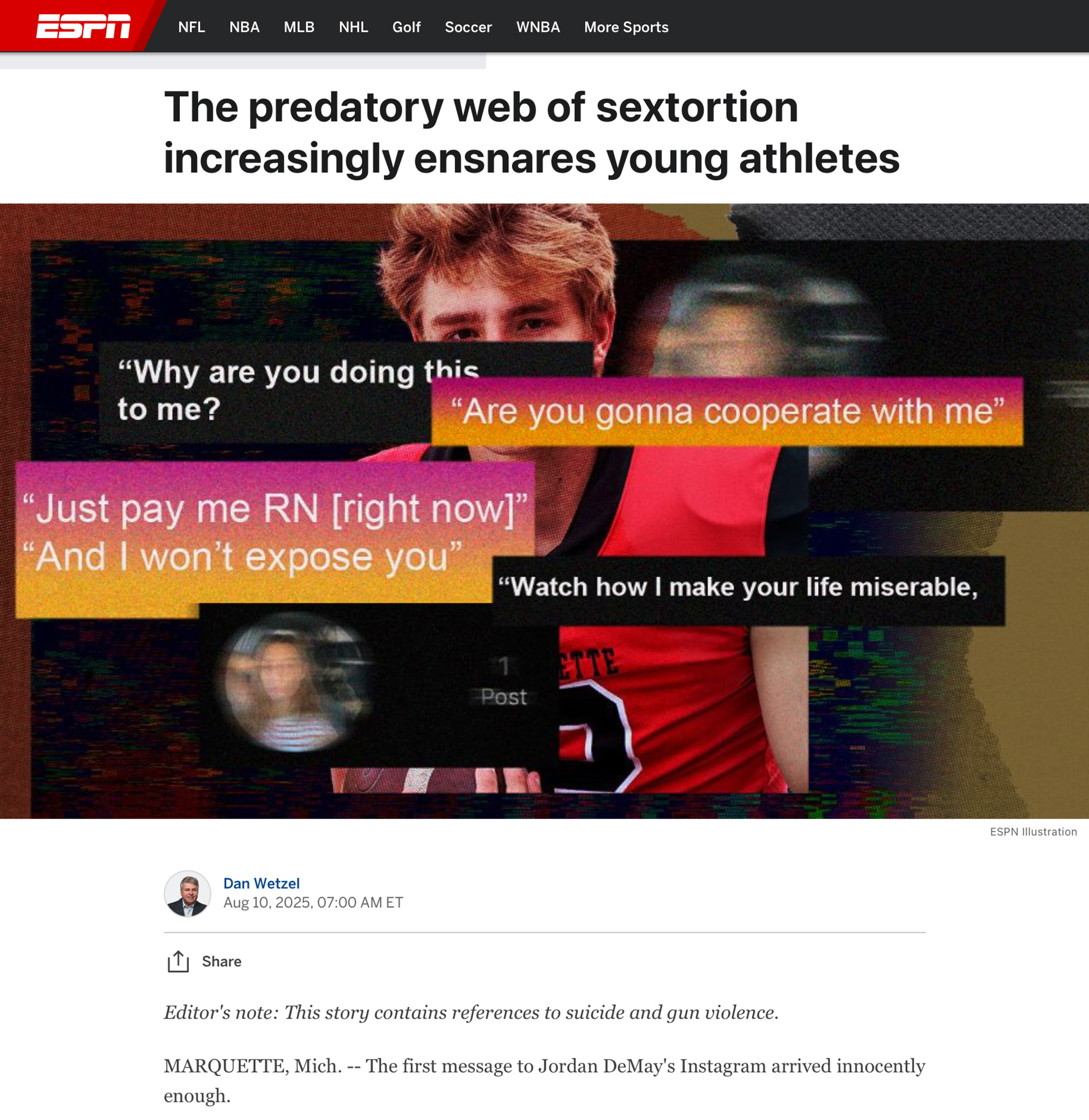 ESPN Digital-Public Interest