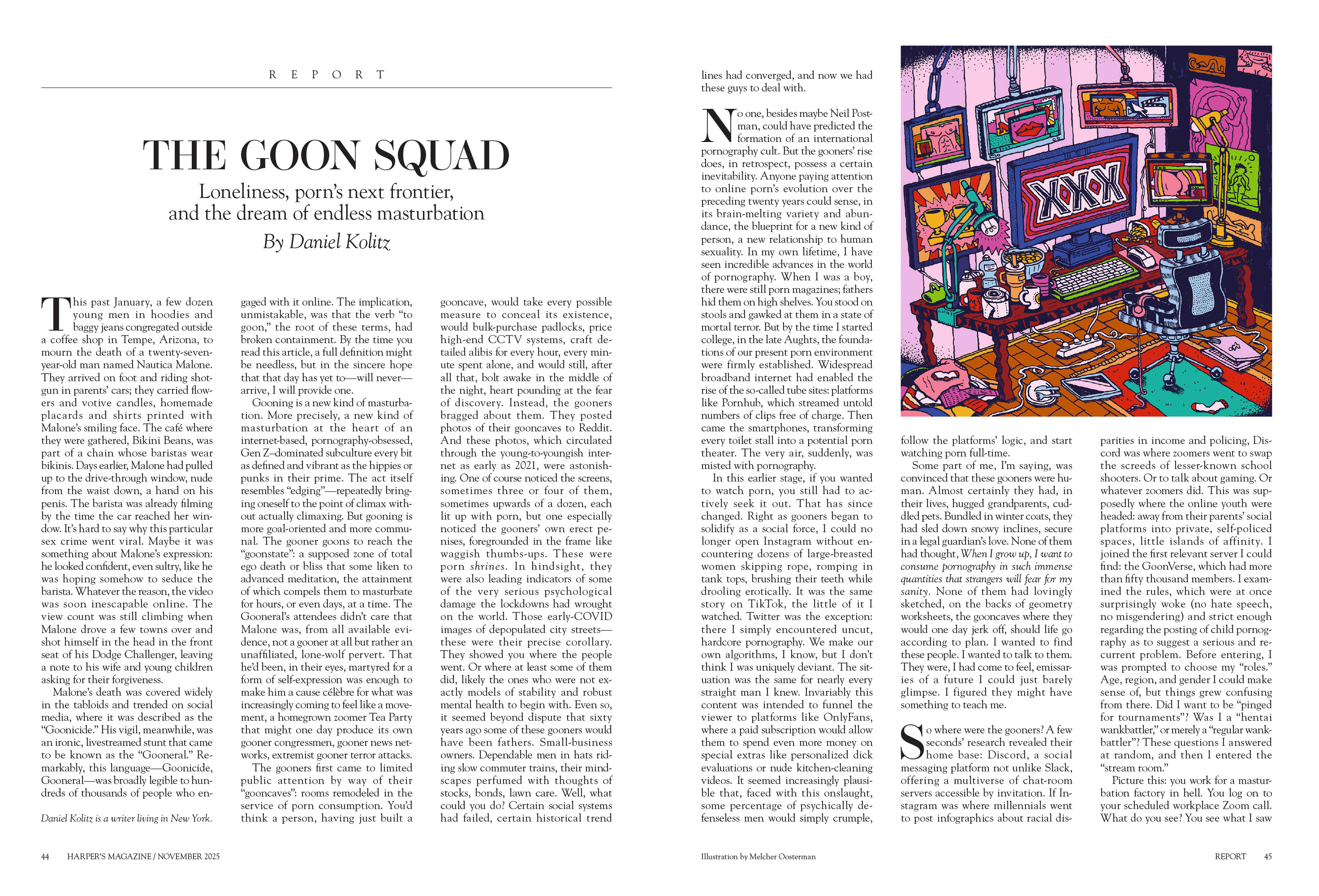 Harper's Magazine-Feature Writing