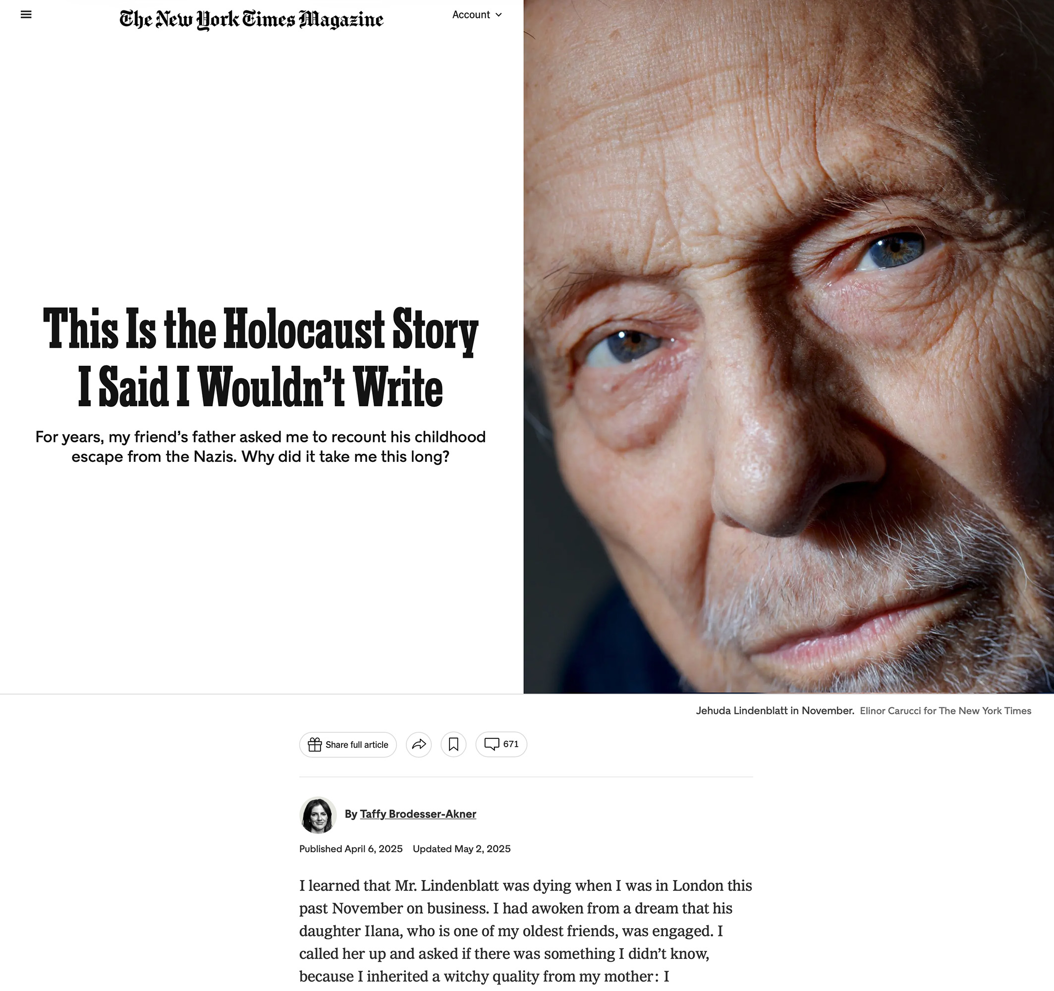 The New York Times Magazine-Columns and Essays