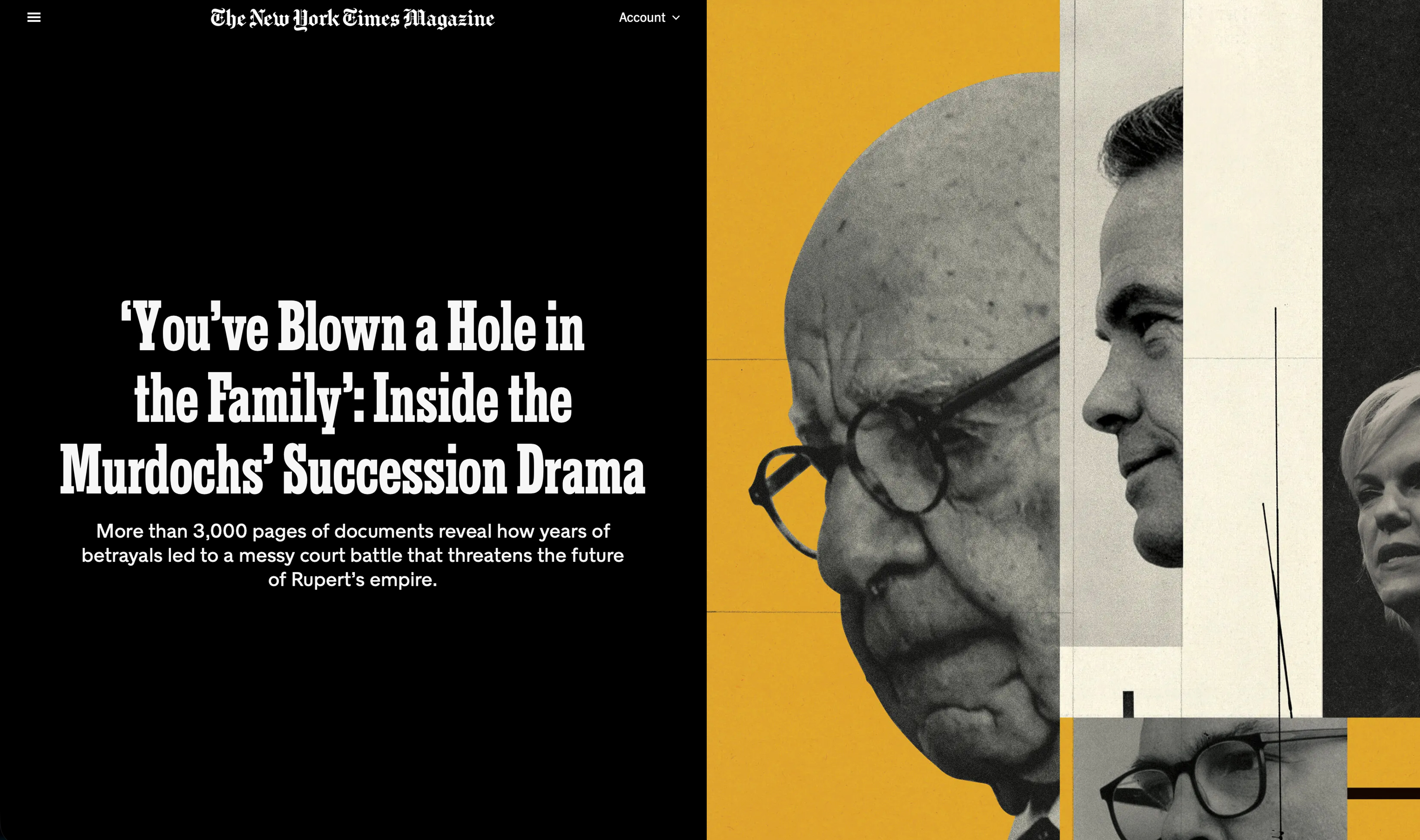 The New York Times Magazine-Reporting