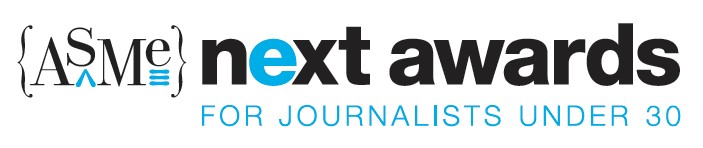 ASME NEXT Awards for Journalists Under 30
