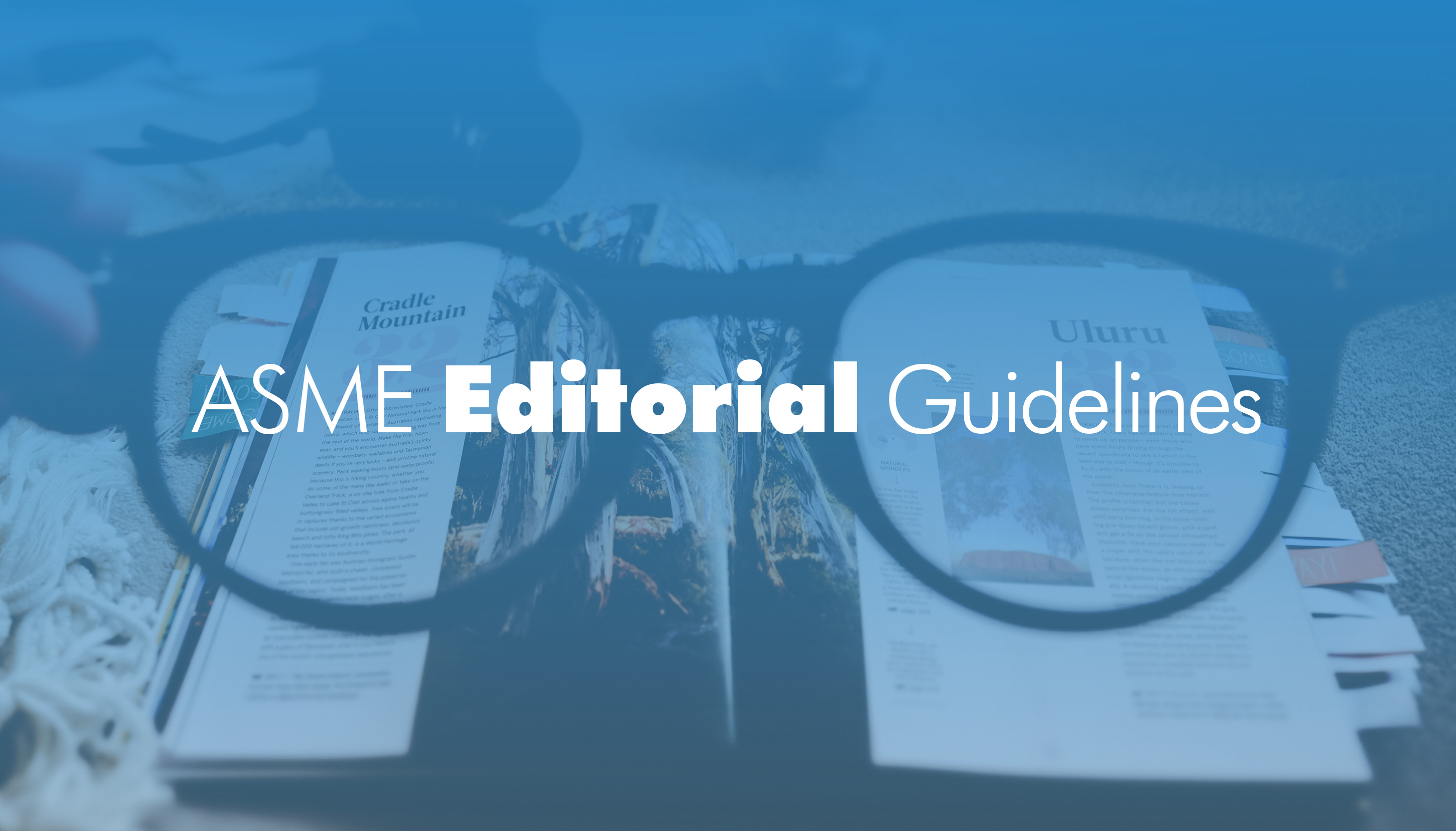 ASME Editorial Guidelines