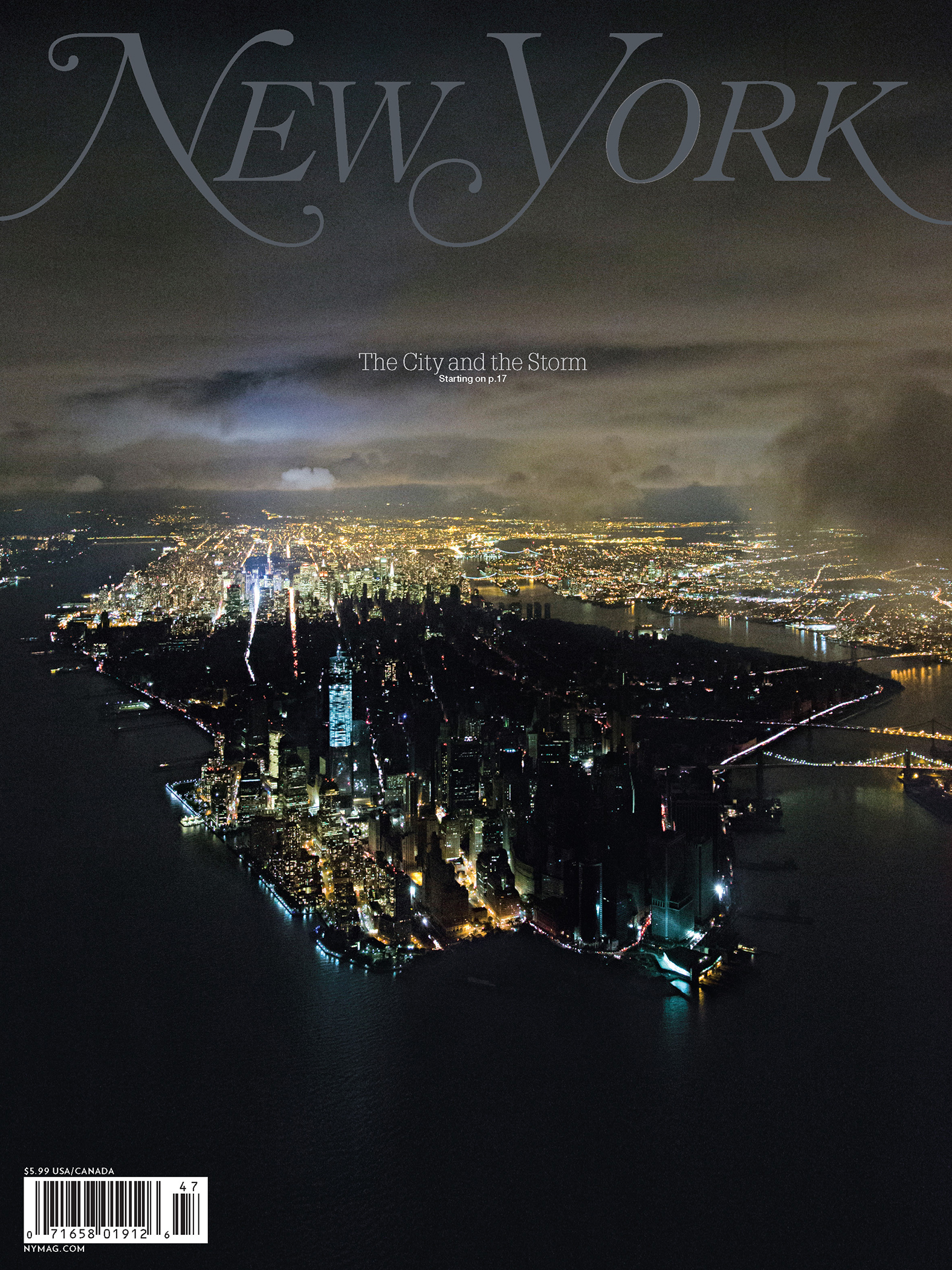 New York - November 12, 2012: "The City and the Storm"