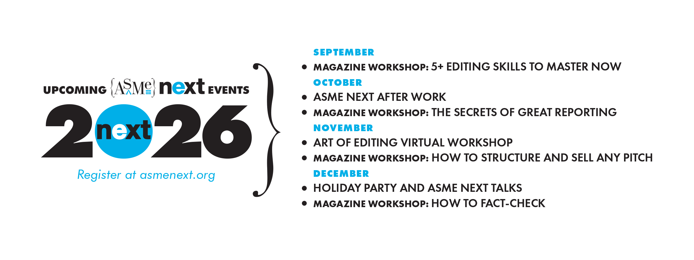 ASME NEXT 2026 Events