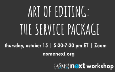 Art of Editing: The Service Package